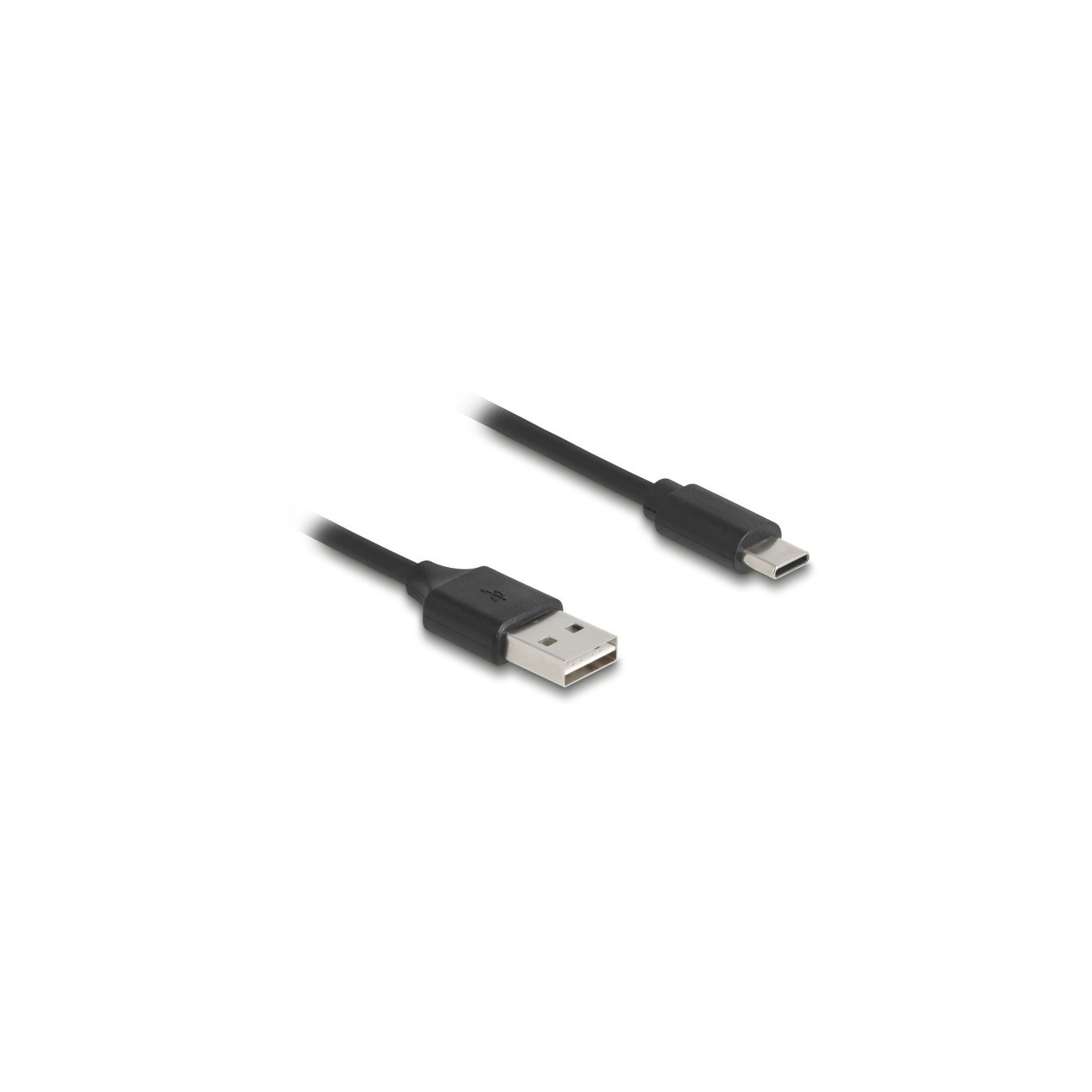Delock Spiral Cable EASY-USB 2.0 USB-A to USB-C Cable - Coiled, USB 2.0 — Buy in Cyprus with Fast Delivery