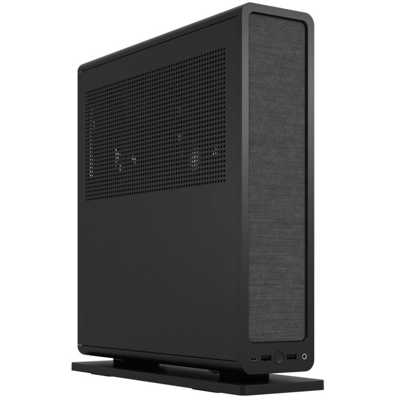 Buy Fractal Design Ridge Mini ITX Case - Black - Compact ITX Form Factor in Cyprus, Nicosia, Limassol, Larnaka, Pafos
