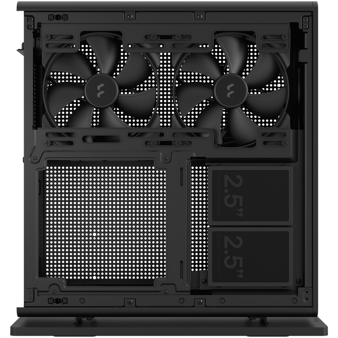 Fractal Design Ridge FD-C-RID1N-11 Mini ITX Case – 12.6L SFF Black | Armenius Store