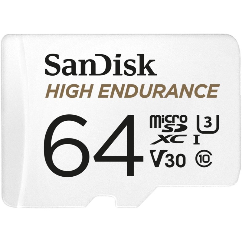 Buy SanDisk High Endurance microSDXC 64GB with Adapter in Cyprus, Nicosia, Limassol, Larnaka, Pafos