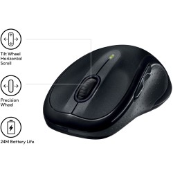 Buy Logitech M510 - M510 - Ergonomic Right-Handed Office Wireless Mouse in Cyprus, Nicosia, Limassol, Larnaka, Pafos