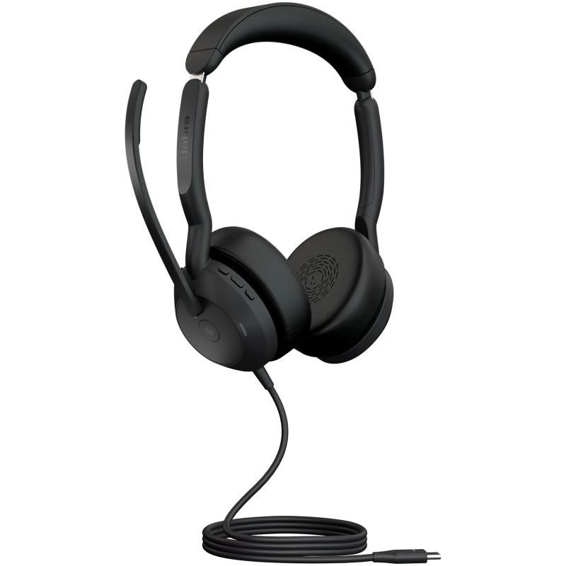 Buy Jabra Evolve2 50 USB-C MS Stereo - Evolve2 50 - USB-C, Over-ear, PU Leather, PC in Cyprus, Nicosia, Limassol, Larnaka, Pafos