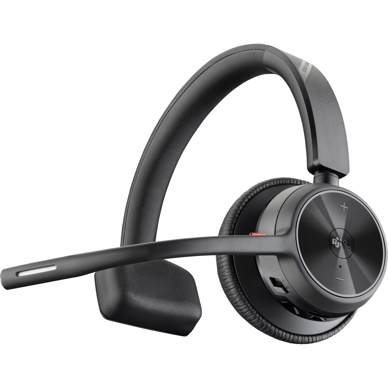 HP Poly Voyager 4310 UC Mono Headset - 4310 - (Color: Black, Bluetooth, USB-C, Teams, Stand)