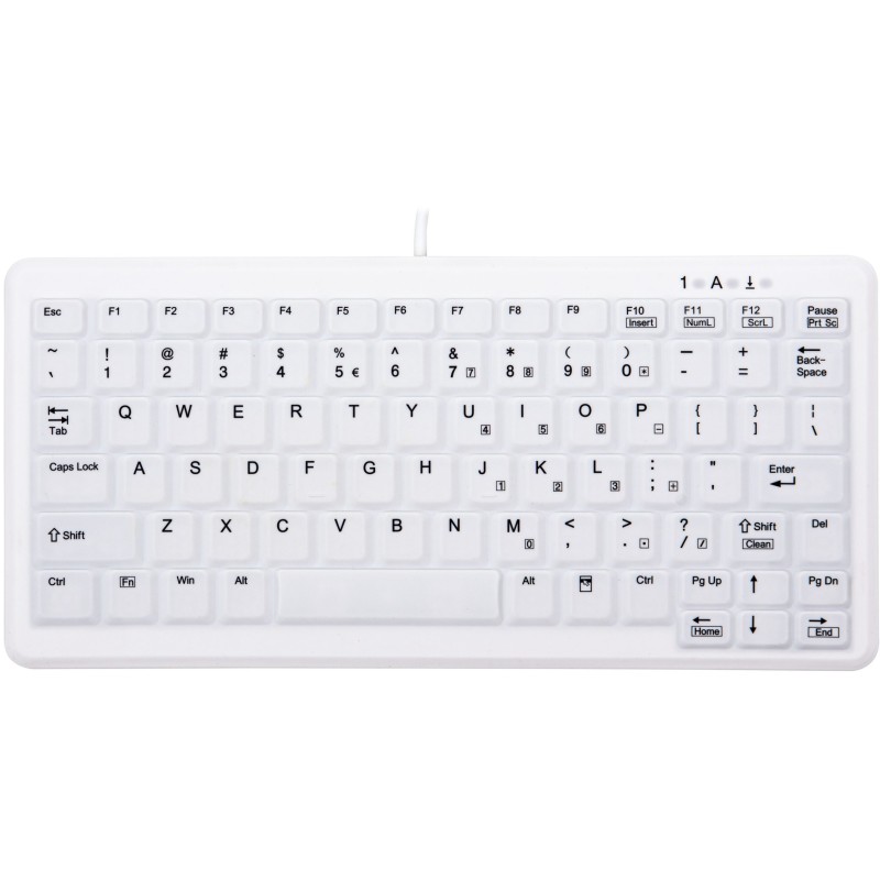 Buy CHERRY Keyboard - AK-C4110F-U1-W - US layout, 100% full-size in Cyprus, Nicosia, Limassol, Larnaka, Pafos