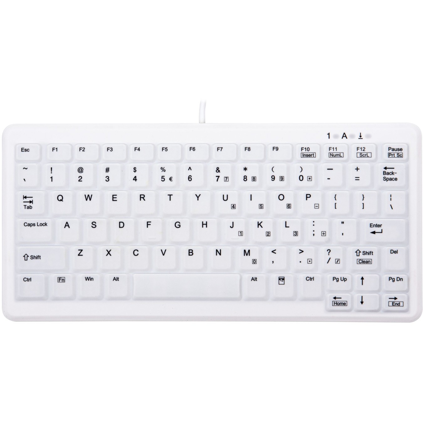 CHERRY Keyboard - AK-C4110F-U1-W - US layout, 100% full-size — Buy in Cyprus with Fast Delivery