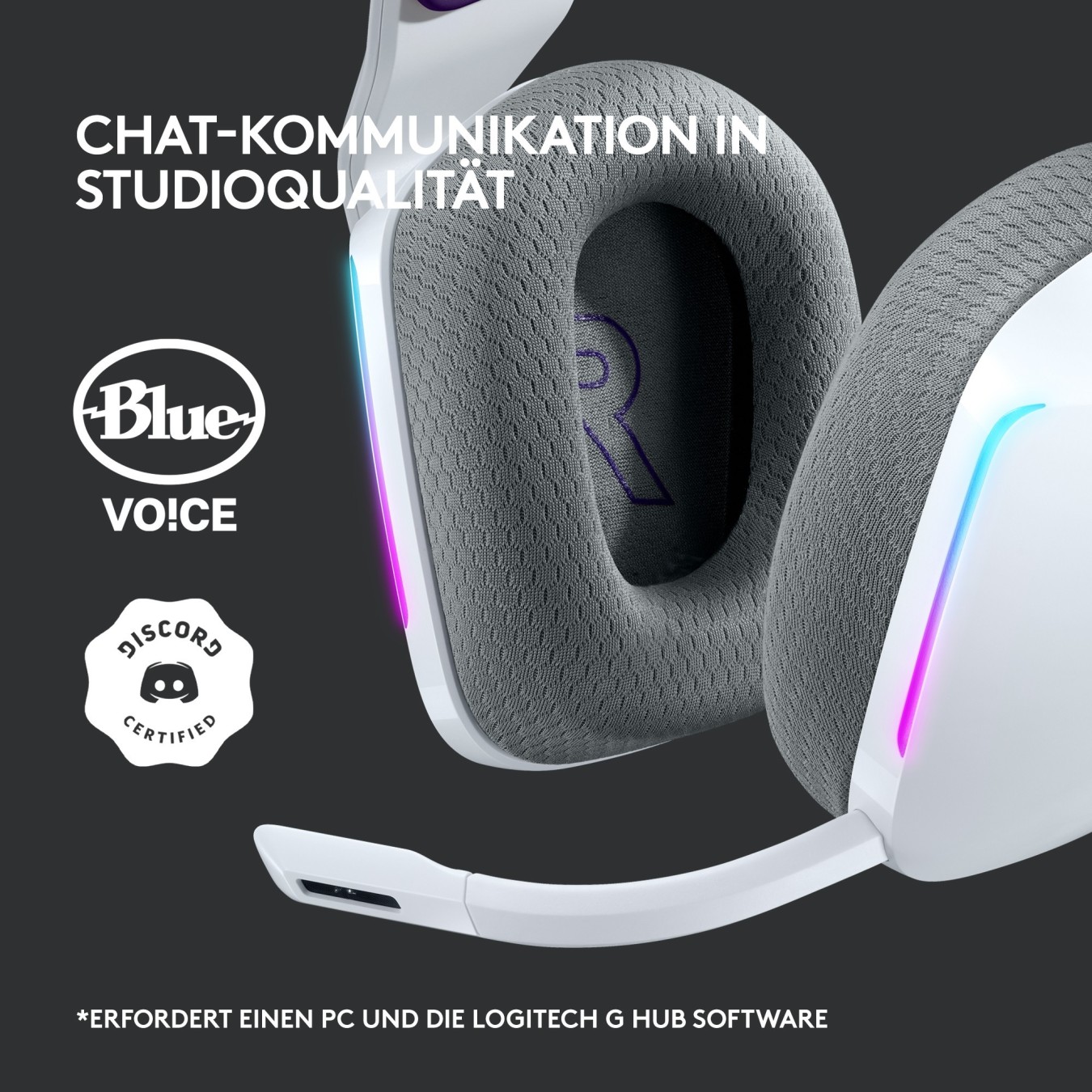 Logitech Headset G G733 LIGHTSPEED Wireless RGB Gaming - G733 - White, RGB, Wireless — Buy in Cyprus with Fast Delivery