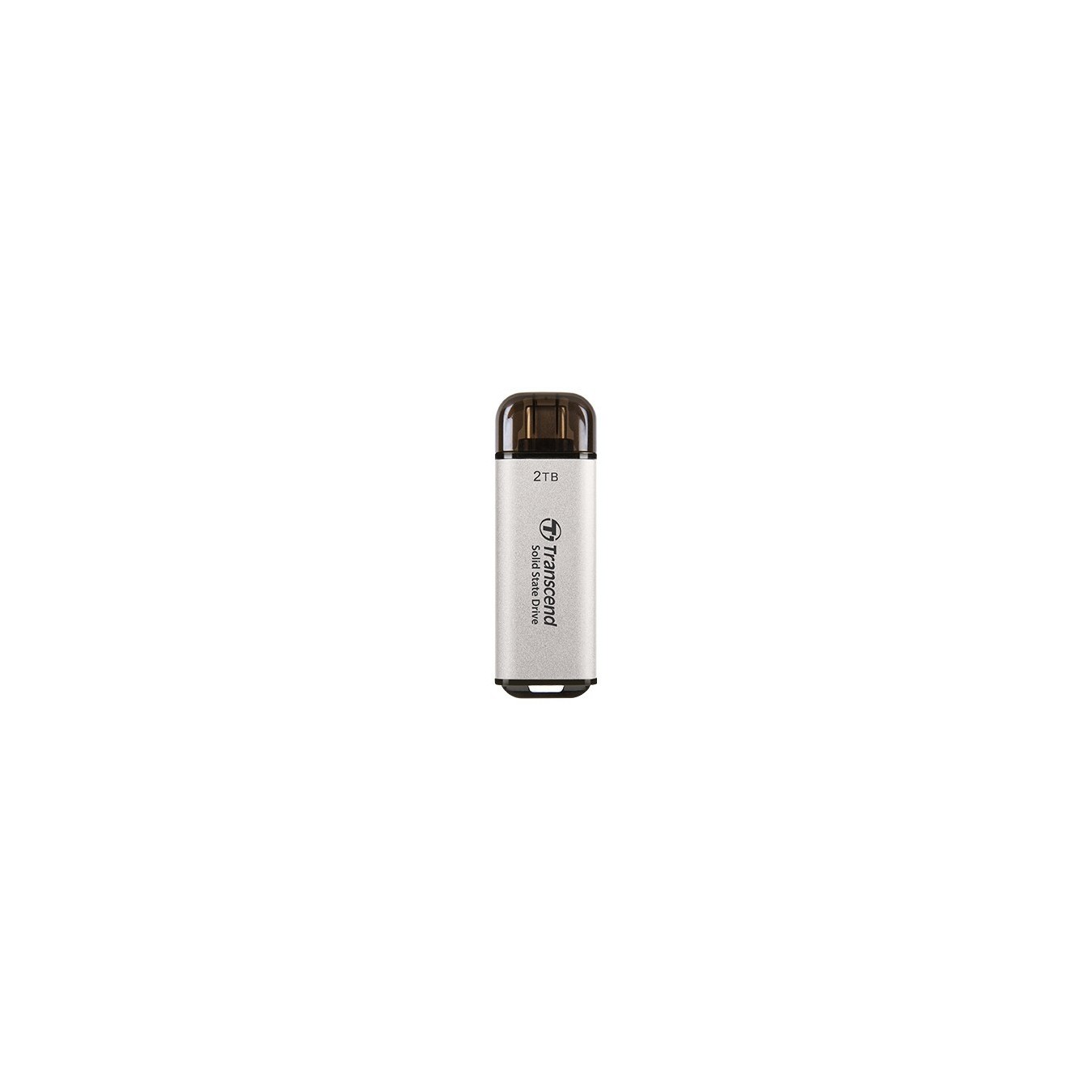 TRANSCEND ESD300S 2TB External SSD - ESD300S - USB-C, Silver, 10Gbps — Buy in Cyprus with Fast Delivery