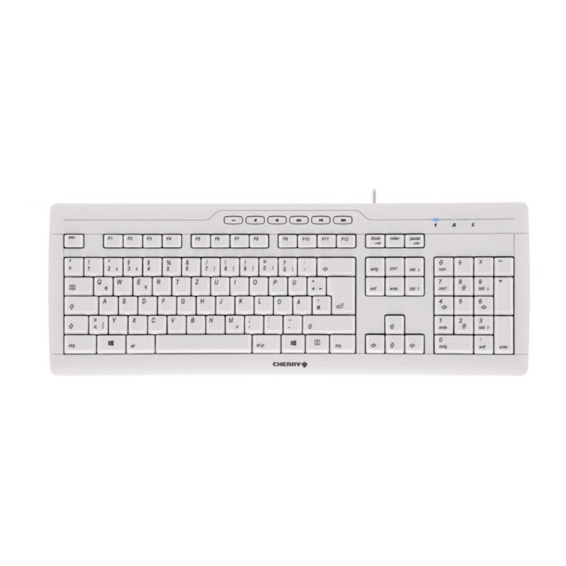 Buy CHERRY TAS STREAM - 3.0 - (Grey, Swiss Layout Keyboard) in Cyprus, Nicosia, Limassol, Larnaka, Pafos