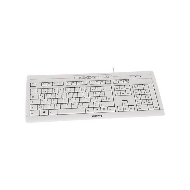 Buy CHERRY TAS STREAM - 3.0 - (Grey, Swiss Layout Keyboard) in Cyprus, Nicosia, Limassol, Larnaka, Pafos