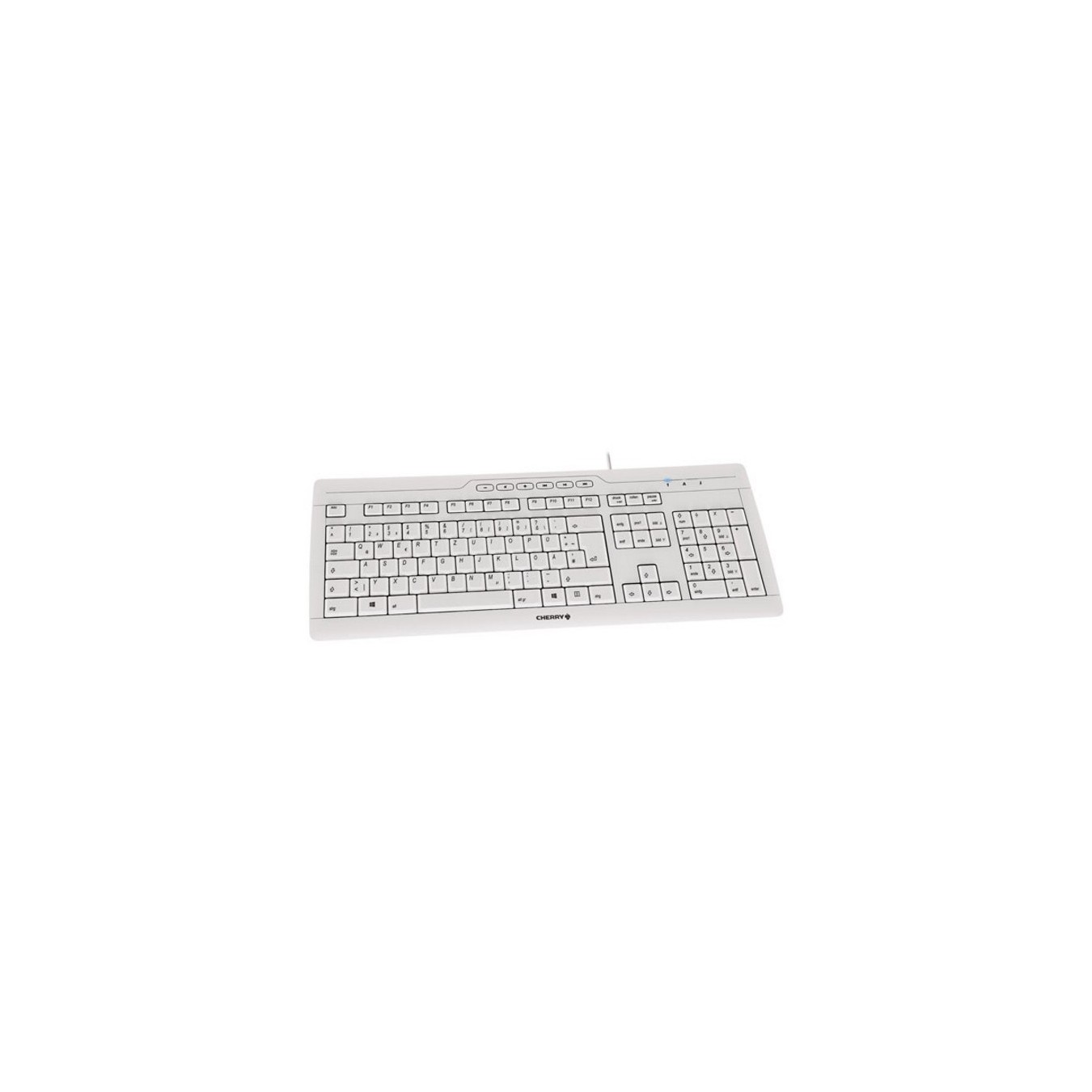 CHERRY TAS STREAM - 3.0 - (Grey, Swiss Layout Keyboard) — Buy in Cyprus with Fast Delivery
