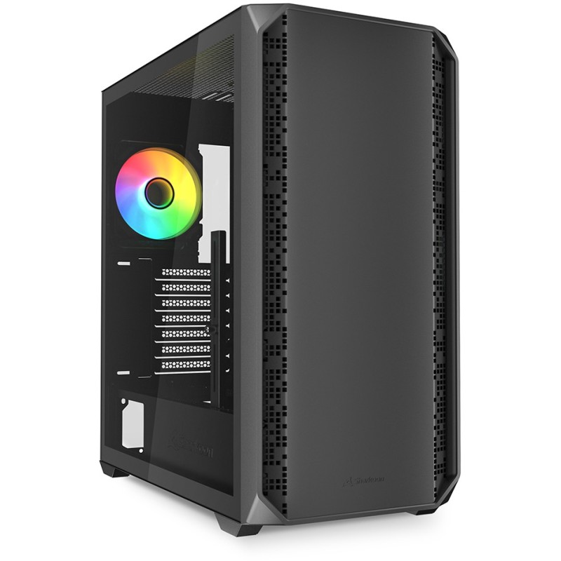 Buy Sharkoon AK2 RGB ATX 1xGlas Black - AK2 - (Black, Glass Panel, ATX Mid Tower) in Cyprus, Nicosia, Limassol, Larnaka, Pafos