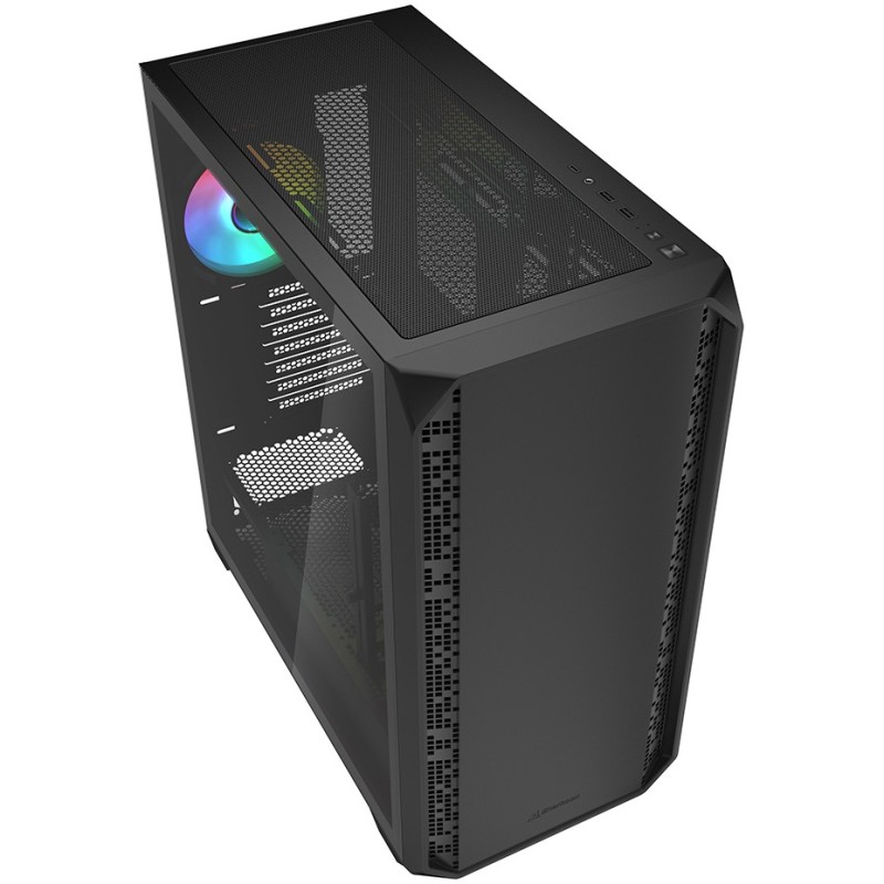 Buy Sharkoon AK2 RGB ATX 1xGlas Black - AK2 - (Black, Glass Panel, ATX Mid Tower) in Cyprus, Nicosia, Limassol, Larnaka, Pafos
