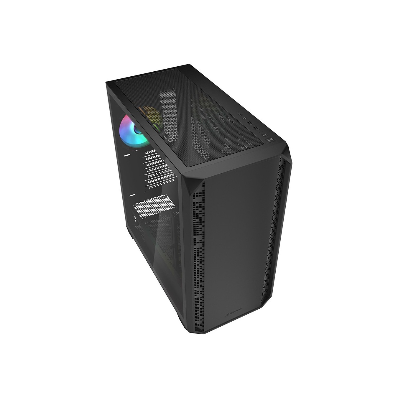 Sharkoon AK2 RGB ATX 1xGlas Black - AK2 - (Black, Glass Panel, ATX Mid Tower) — Buy in Cyprus with Fast Delivery
