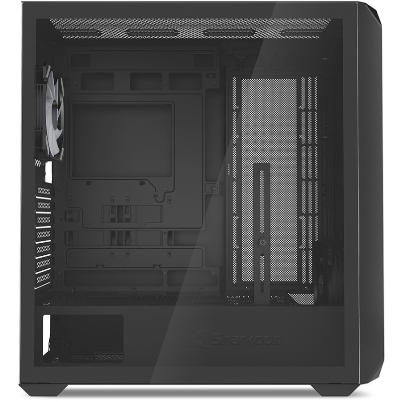 Buy Sharkoon AK2 RGB ATX 1xGlas Black - AK2 - (Black, Glass Panel, ATX Mid Tower) in Cyprus, Nicosia, Limassol, Larnaka, Pafos