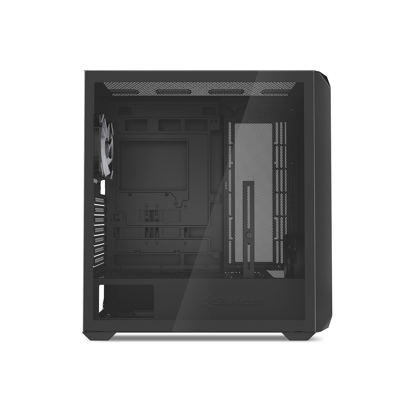 Sharkoon AK2 RGB ATX 1xGlas Black - AK2 - (Black, Glass Panel, ATX Mid Tower) — Buy in Cyprus with Fast Delivery