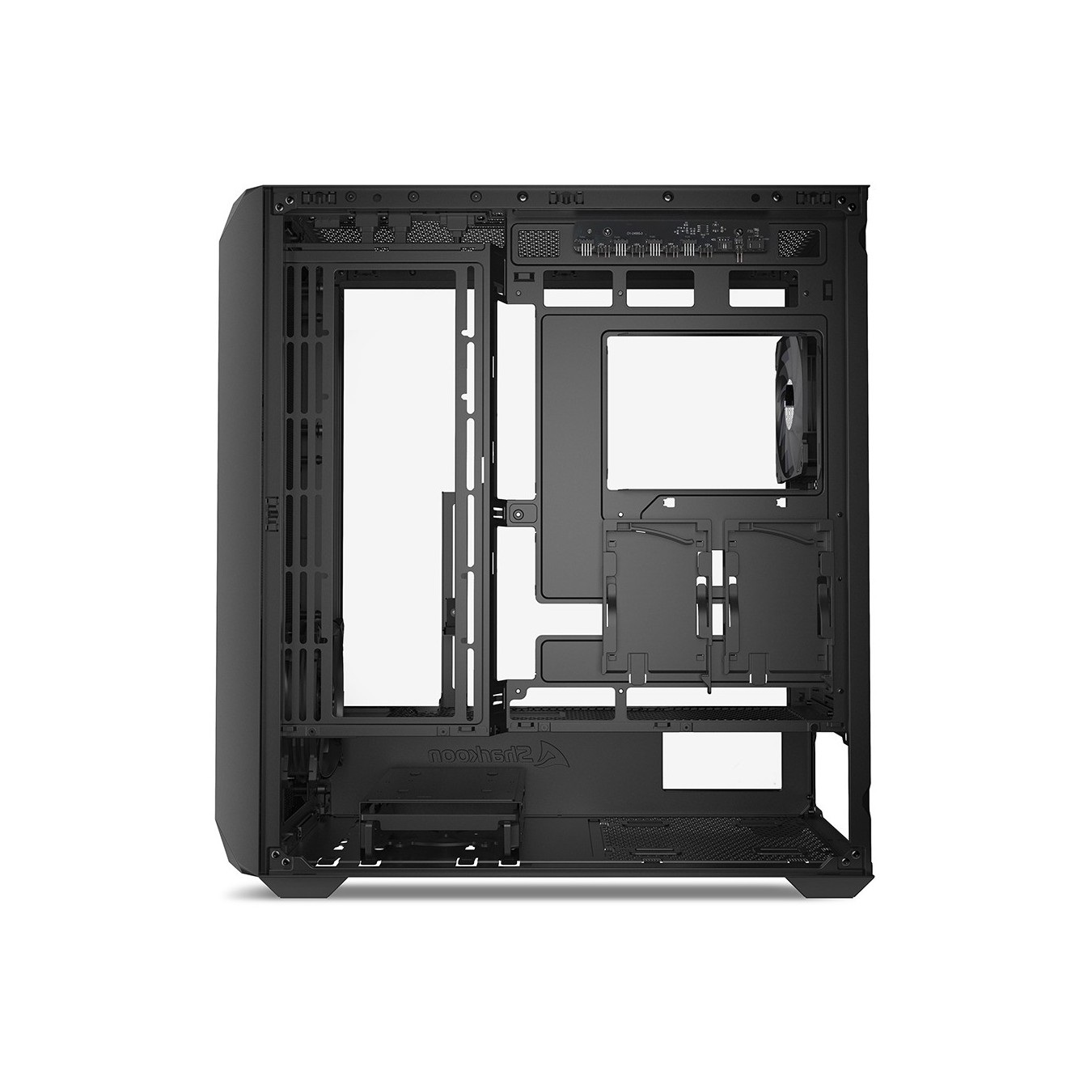 Sharkoon AK2 RGB ATX 1xGlas Black - AK2 - (Black, Glass Panel, ATX Mid Tower) — Buy in Cyprus with Fast Delivery