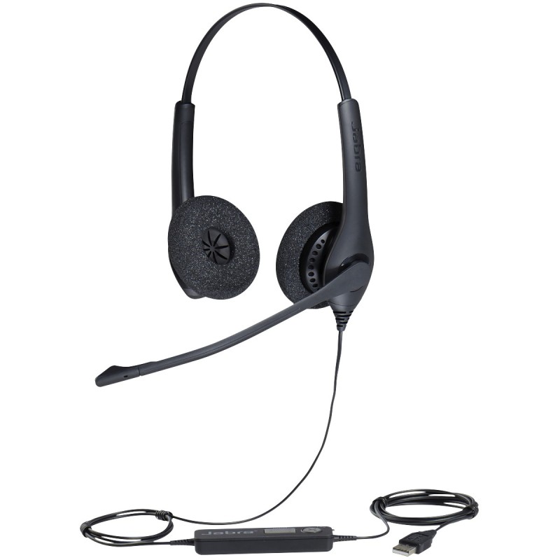 Buy Jabra BIZ 1500 Duo NC - BIZ 1500 Duo NC - USB-A, Over-ear, PC compatible in Cyprus, Nicosia, Limassol, Larnaka, Pafos