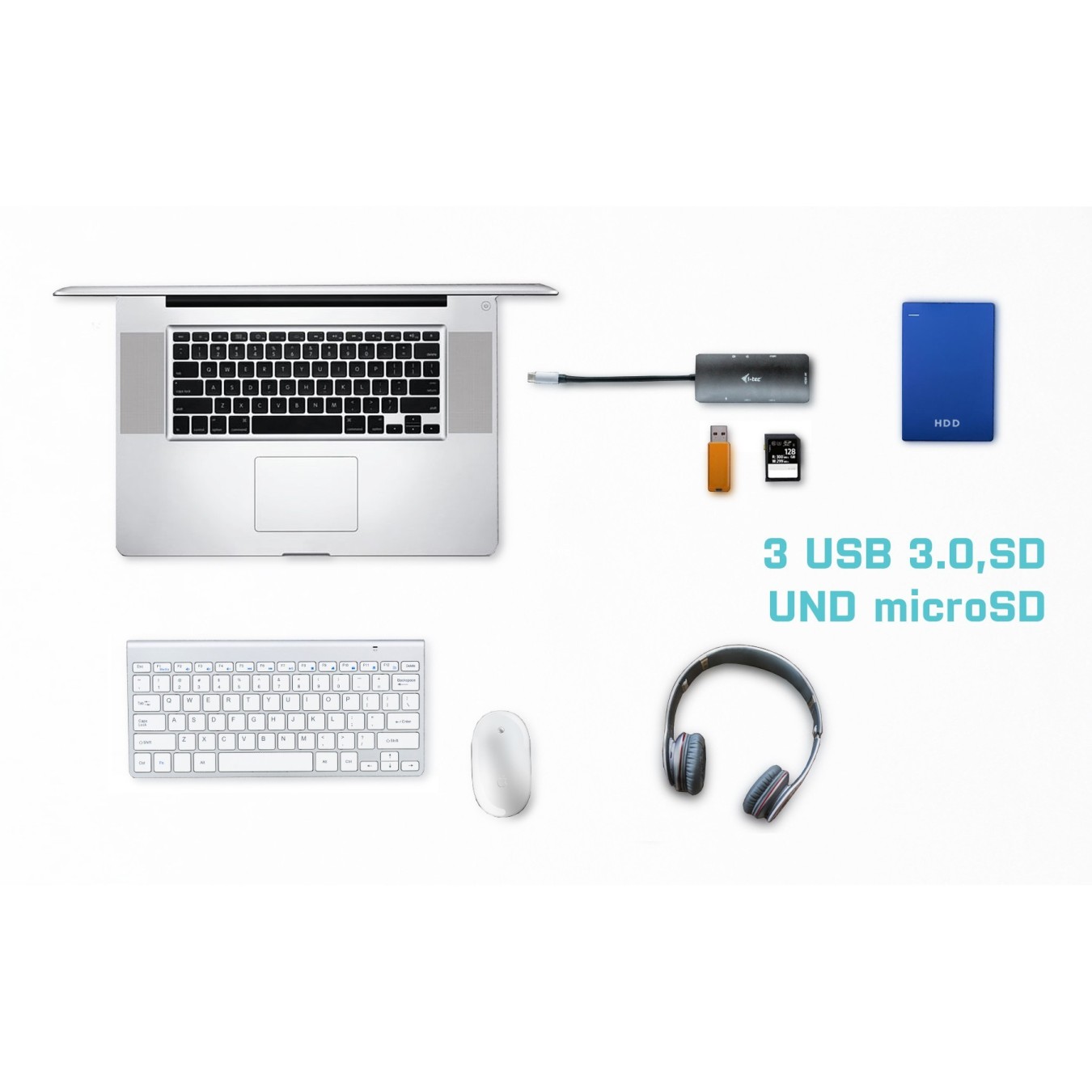D I-TEC USB-C NANODOCK 4K HDMI PD - USB-C Dock with 4K HDMI & PD — Buy in Cyprus with Fast Delivery