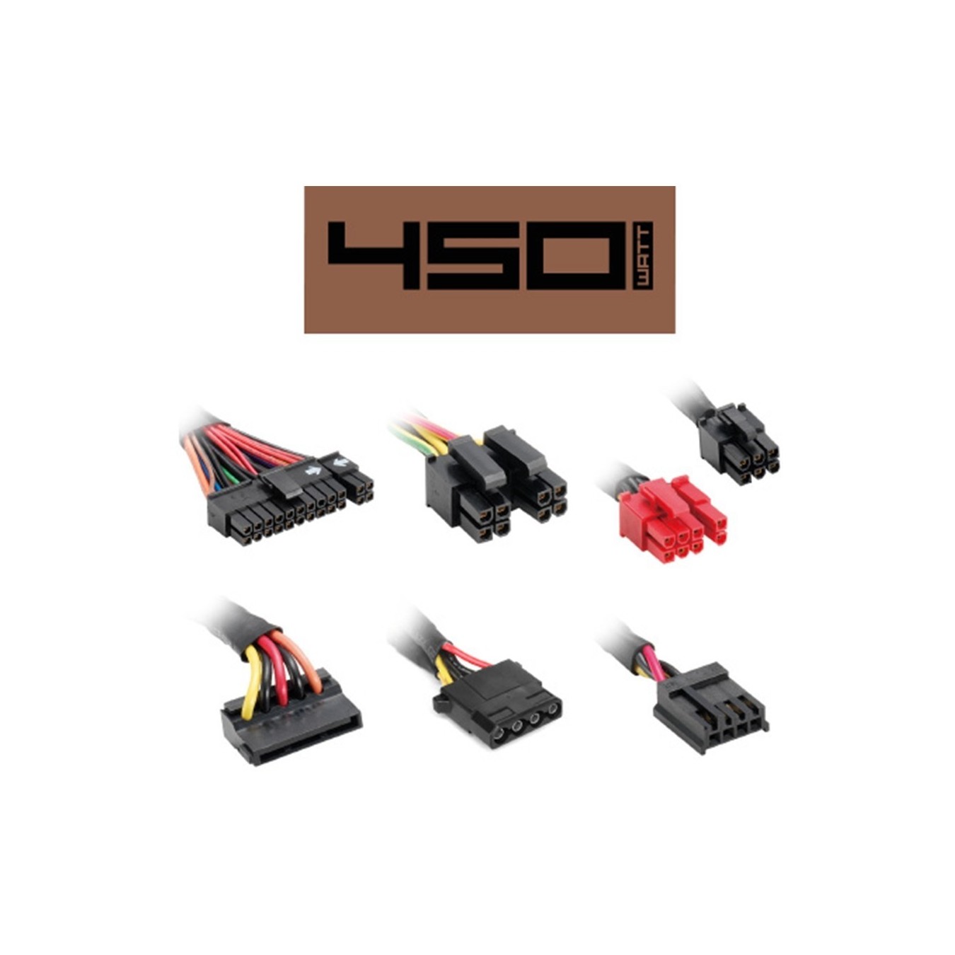 Sharkoon SilentStorm SFX Bronze 450W - Black — Buy in Cyprus with Fast Delivery