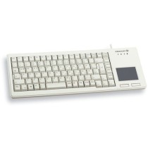 CHERRY G84-5500 Corded EU-Layout hellgrau Touchpad USB - G84-5500 - (EU layout, Grey, Touchpad, Wired)