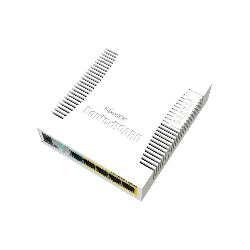 Buy 5P+1 Mikrotik CSS106-1G-4P-1S POE M - CSS106-1G-4P-1S - 5-port Gigabit Web-m... in Cyprus, Nicosia, Limassol, Larnaka, Pafos
