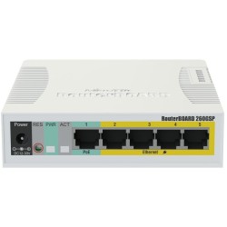 Buy 5P+1 Mikrotik CSS106-1G-4P-1S POE M - CSS106-1G-4P-1S - 5-port Gigabit Web-m... in Cyprus, Nicosia, Limassol, Larnaka, Pafos