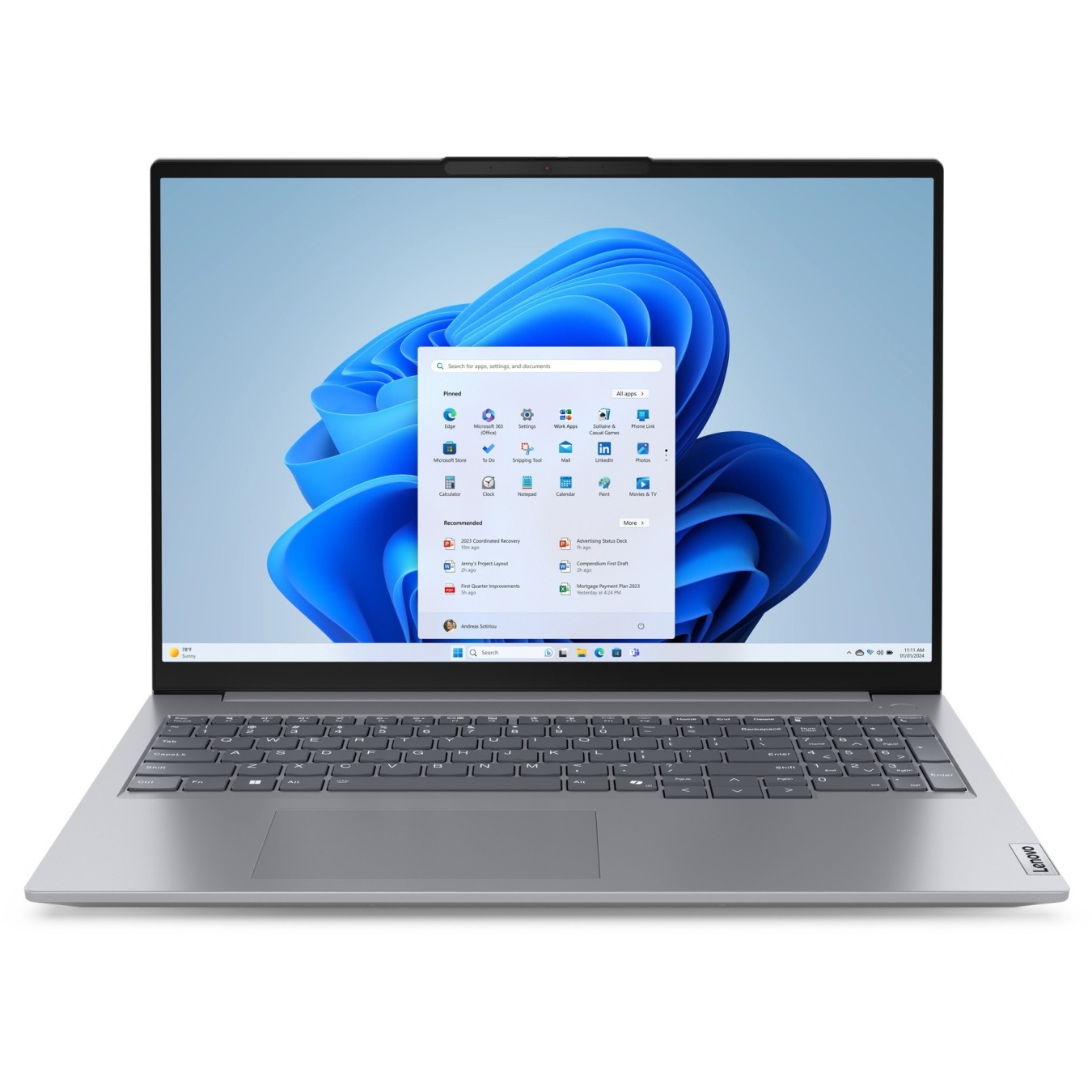Lenovo ThinkBook 16 G7 - R5-7535HS - 32GB RAM, 512GB SSD, 16in WUXGA, Windows 11 Pro — Buy in Cyprus with Fast Delivery
