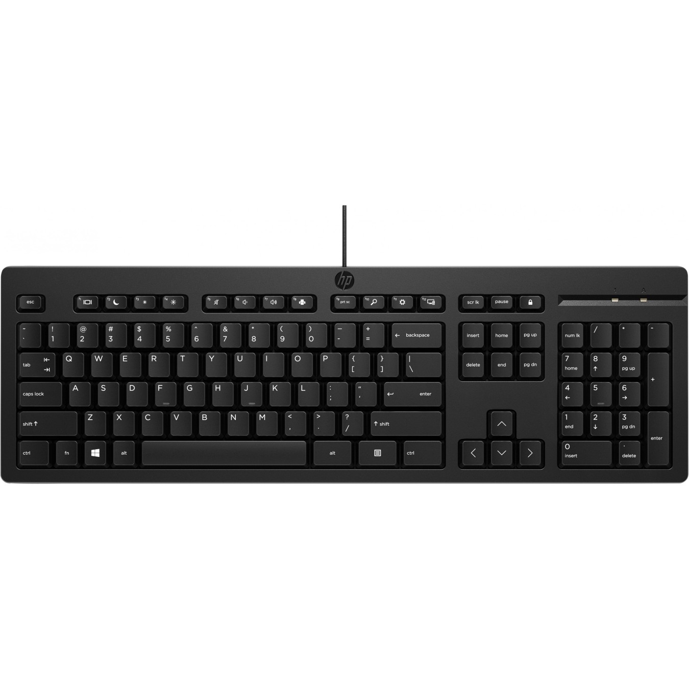 HP 125 USB Keyboard Ukrainian - 125 - Ukrainian Layout, Wired USB — Buy in Cyprus with Fast Delivery