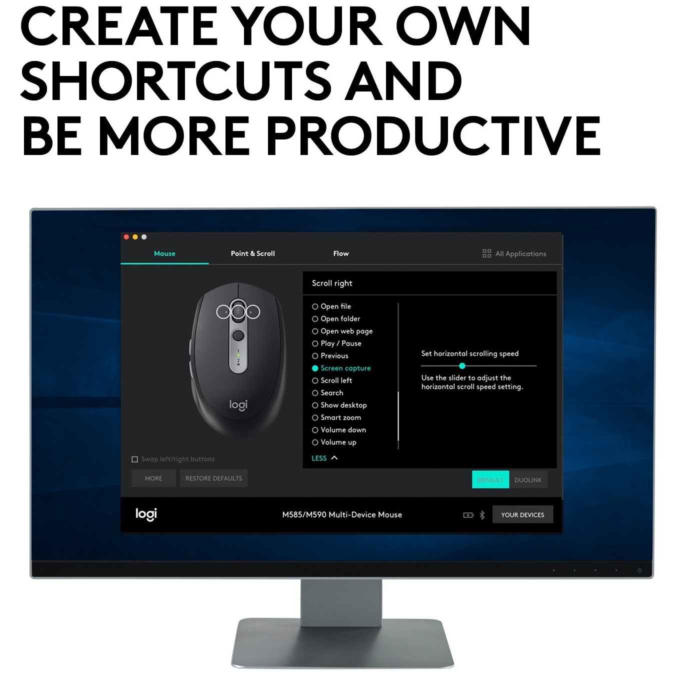 Logitech M590 Silent Wireless Mouse Graphite - M590 - Graphite, Silent, Optical, Bluetooth — Buy in Cyprus with Fast Delivery