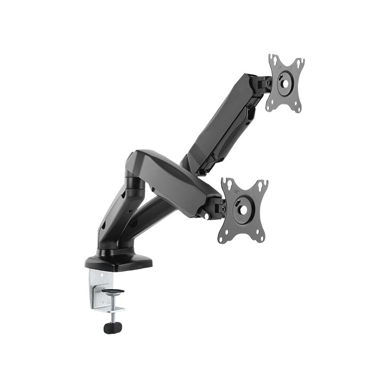 Buy ICY BOX IB-MS304-T Dual Monitor Desk Mount for 2 Monitors up to 27in (68 cm) in Cyprus, Nicosia, Limassol, Larnaka, Pafos