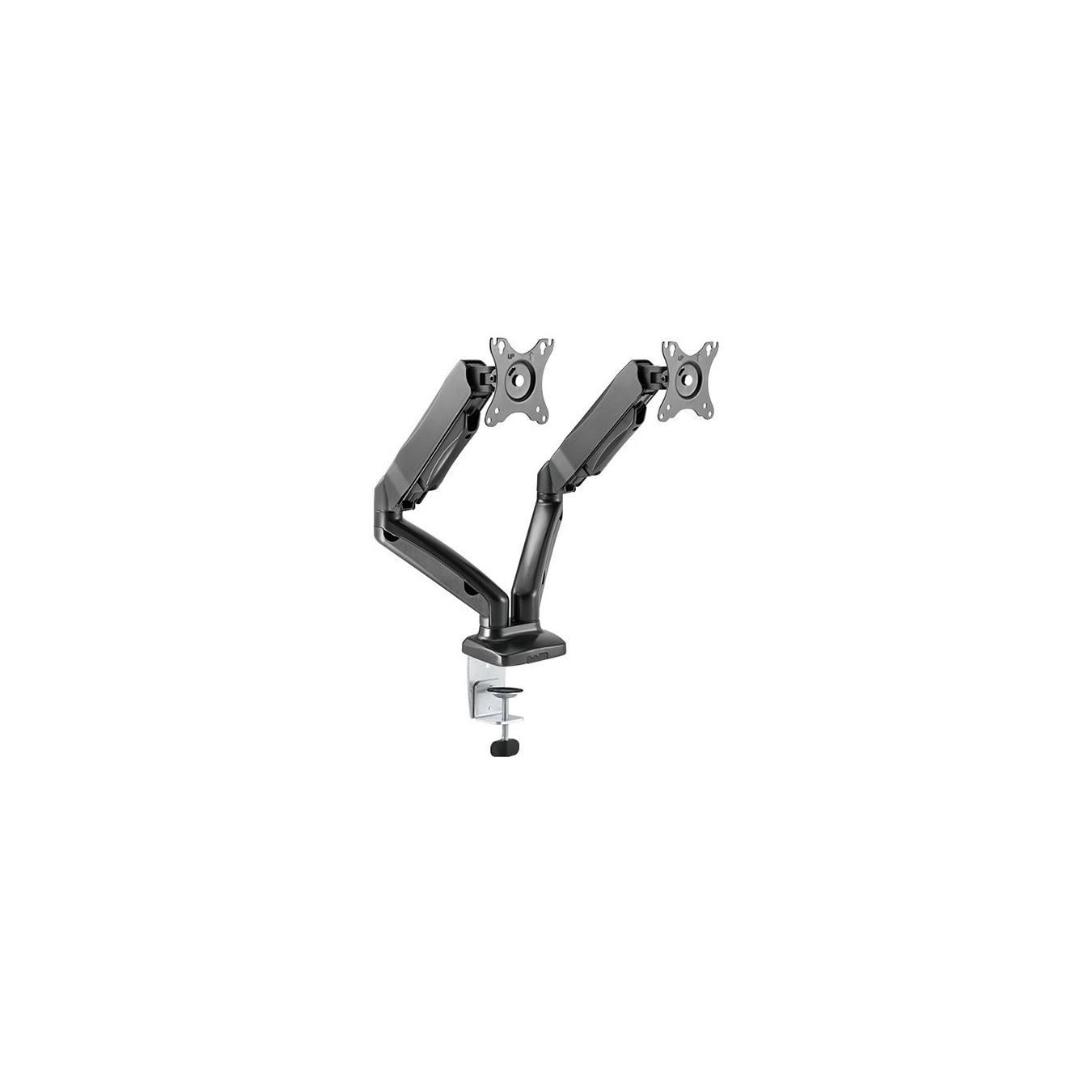 ICY BOX IB-MS304-T Dual Monitor Desk Mount for 2 Monitors up to 27in (68 cm) — Buy in Cyprus with Fast Delivery