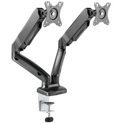 Buy ICY BOX IB-MS304-T Dual Monitor Desk Mount for 2 Monitors up to 27in (68 cm) in Cyprus, Nicosia, Limassol, Larnaka, Pafos