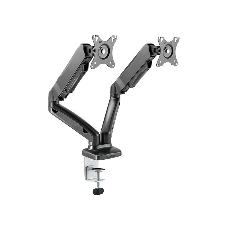 Buy ICY BOX IB-MS304-T Dual Monitor Desk Mount for 2 Monitors up to 27in (68 cm) in Cyprus, Nicosia, Limassol, Larnaka, Pafos