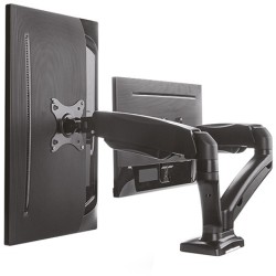 Buy ICY BOX IB-MS304-T Dual Monitor Desk Mount for 2 Monitors up to 27in (68 cm) in Cyprus, Nicosia, Limassol, Larnaka, Pafos