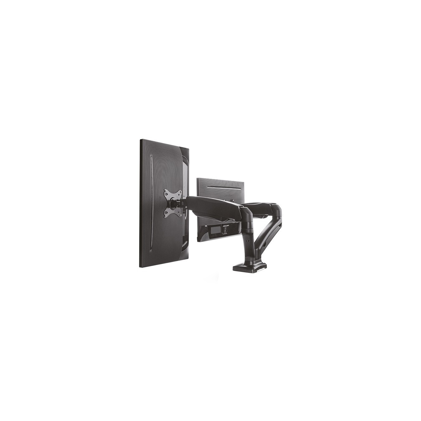 ICY BOX IB-MS304-T Dual Monitor Desk Mount for 2 Monitors up to 27in (68 cm) — Buy in Cyprus with Fast Delivery