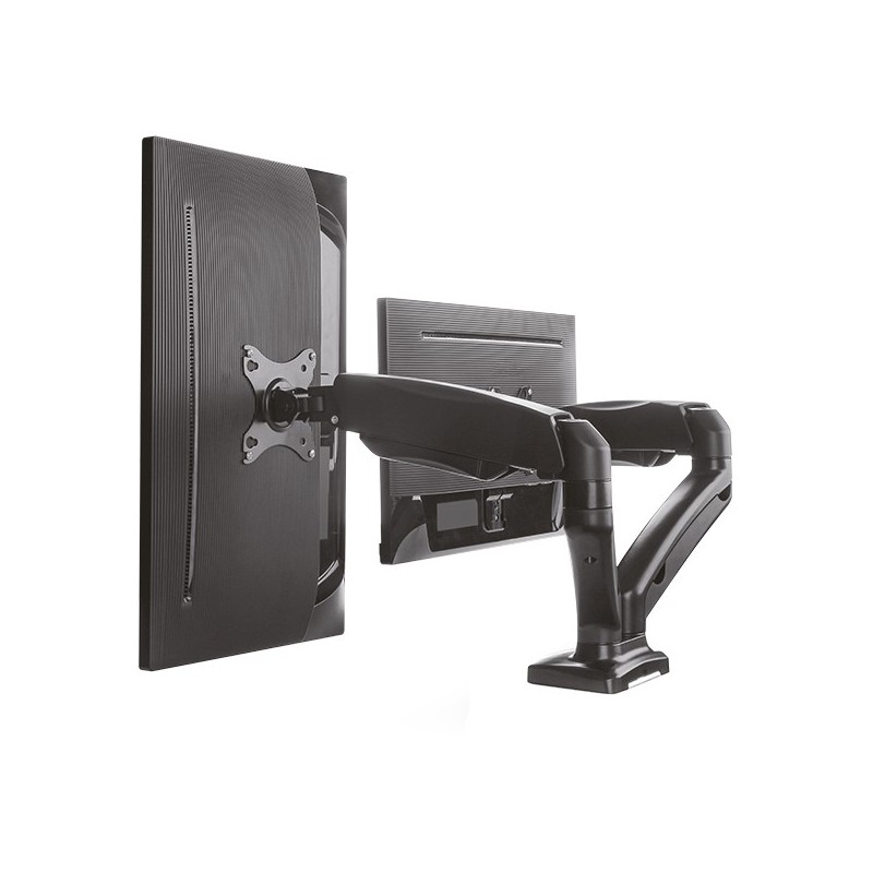Buy ICY BOX IB-MS304-T Dual Monitor Desk Mount for 2 Monitors up to 27in (68 cm) in Cyprus, Nicosia, Limassol, Larnaka, Pafos