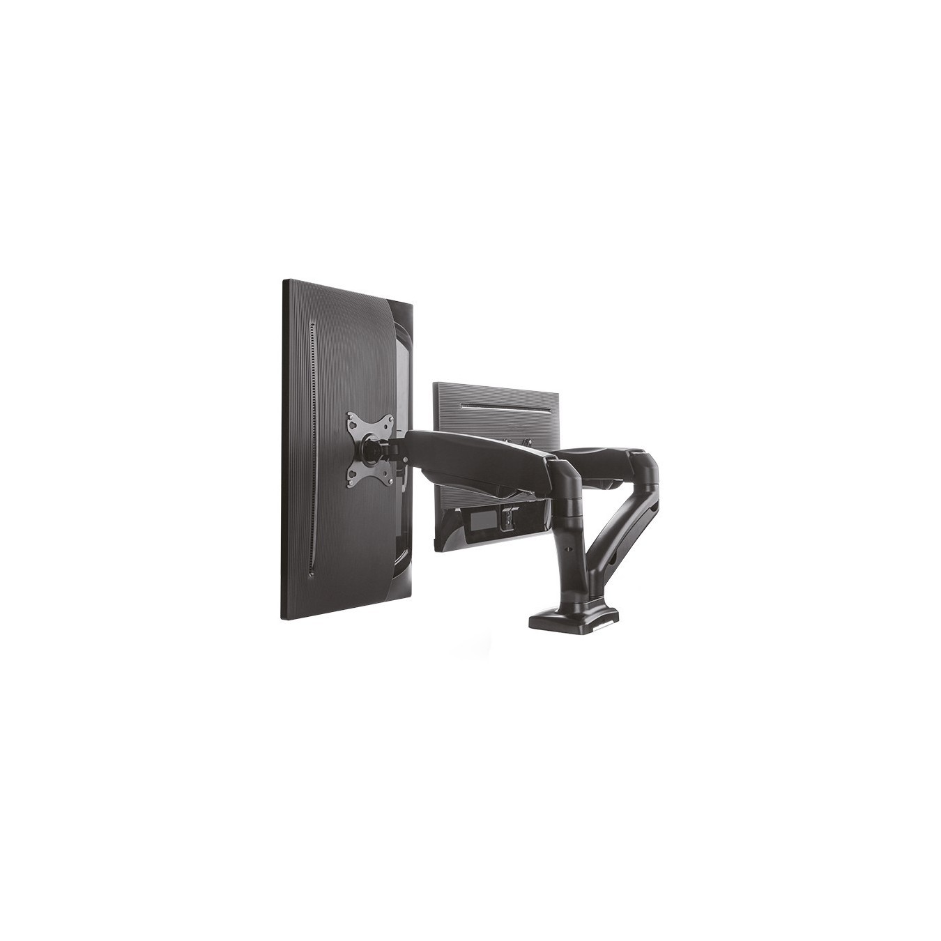 ICY BOX IB-MS304-T Dual Monitor Desk Mount for 2 Monitors up to 27in (68 cm) — Buy in Cyprus with Fast Delivery