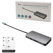 I-TEC USB-C METAL NANO DOCK - Compact aluminum USB-C multi-port dock (Aluminum chassis) — Buy in Cyprus with Fast Delivery