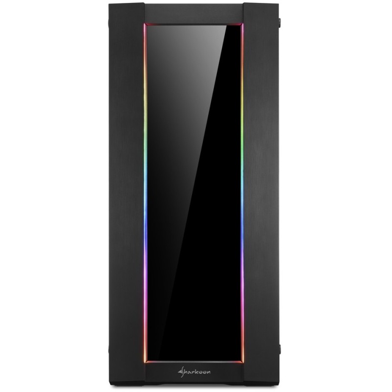 Buy Sharkoon Elite Shark CA200G - CA200G - Black Glass, ATX/E-ATX Mid Tower in Cyprus, Nicosia, Limassol, Larnaka, Pafos