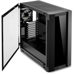Buy Sharkoon Elite Shark CA200G - CA200G - Black Glass, ATX/E-ATX Mid Tower in Cyprus, Nicosia, Limassol, Larnaka, Pafos