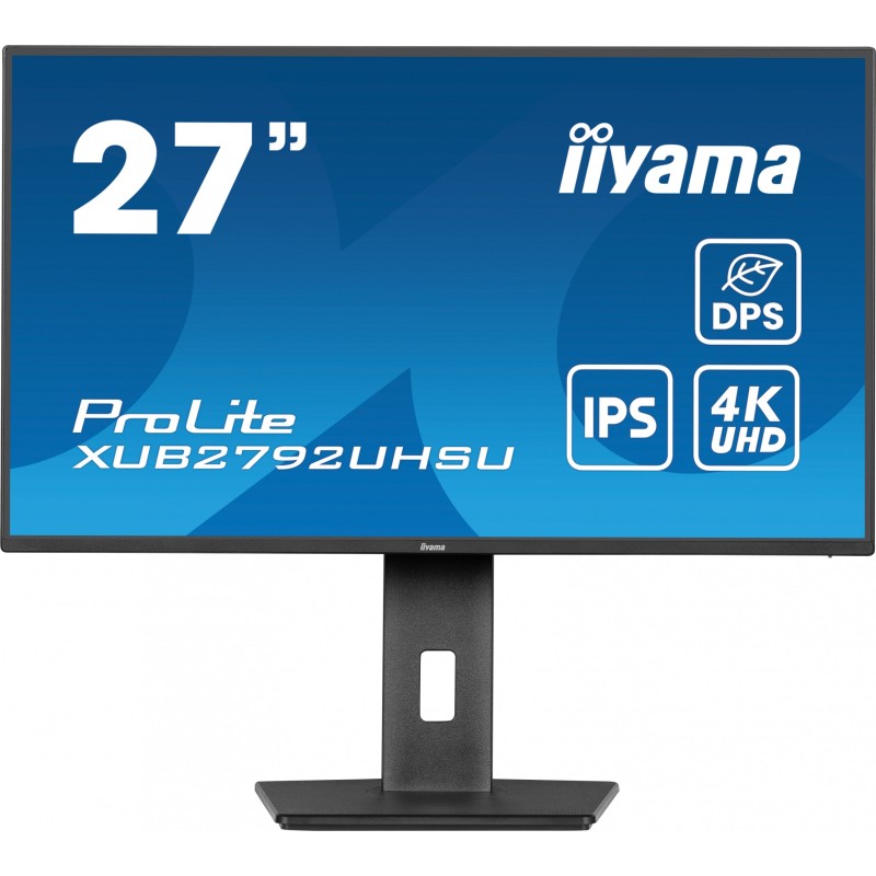 Buy iiyama ProLite XUB2792UHSU-B6 27" 4K IPS Monitor - XUB2792UHSU-B6 - Black, P... in Cyprus, Nicosia, Limassol, Larnaka, Pafos