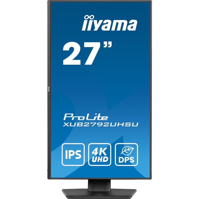 Buy iiyama ProLite XUB2792UHSU-B6 27" 4K IPS Monitor - XUB2792UHSU-B6 - Black, P... in Cyprus, Nicosia, Limassol, Larnaka, Pafos