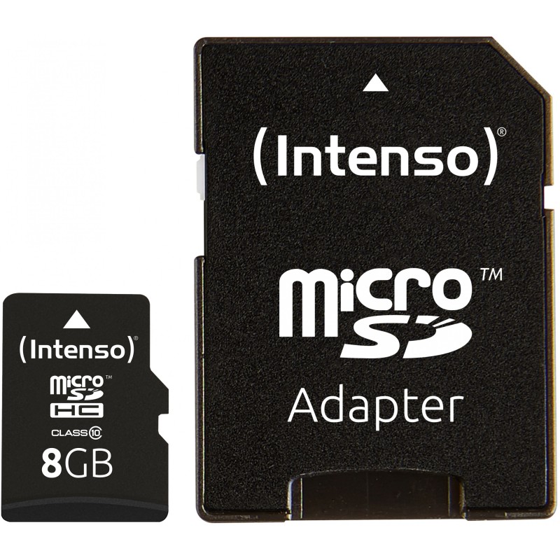 Buy CARD 8GB Intenso - 3413460 - MicroSD Card 8GB in Cyprus, Nicosia, Limassol, Larnaka, Pafos