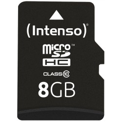 Buy CARD 8GB Intenso - 3413460 - MicroSD Card 8GB in Cyprus, Nicosia, Limassol, Larnaka, Pafos
