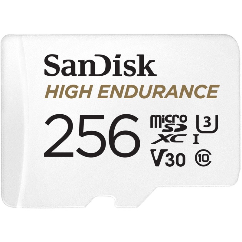 Buy SanDisk High Endurance microSDXC 256GB - 100 MB/s with Adapter in Cyprus, Nicosia, Limassol, Larnaka, Pafos