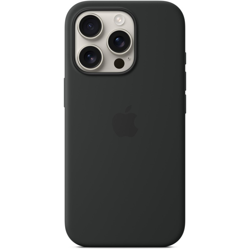 Buy iPhone 16 Pro Silicone Case with MagSafe - Black in Cyprus, Nicosia, Limassol, Larnaka, Pafos