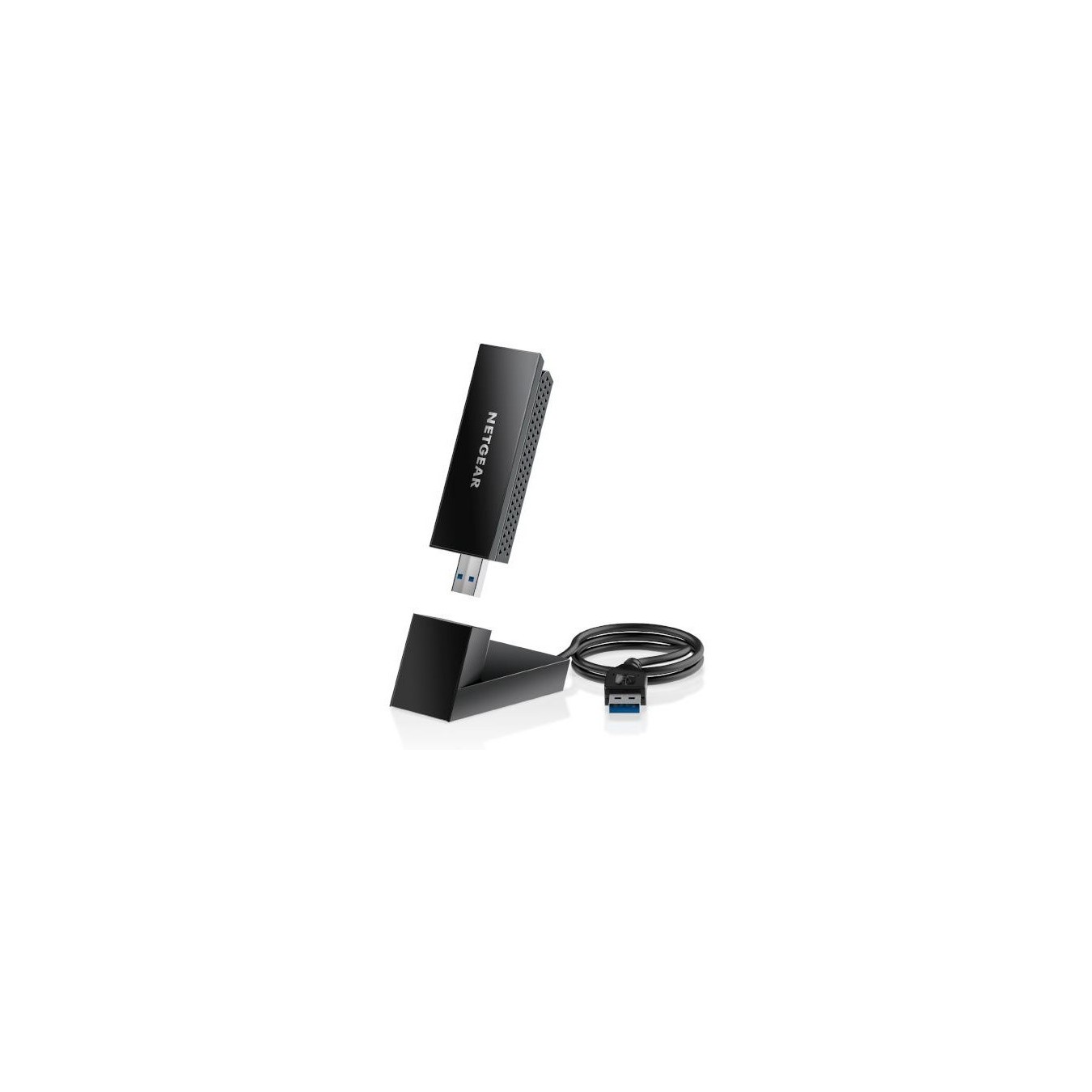 NETGEAR WL-USB A8000-100PES AXE3000 - USB 3.0 WiFi 6E Adapter (Black) — Buy in Cyprus with Fast Delivery