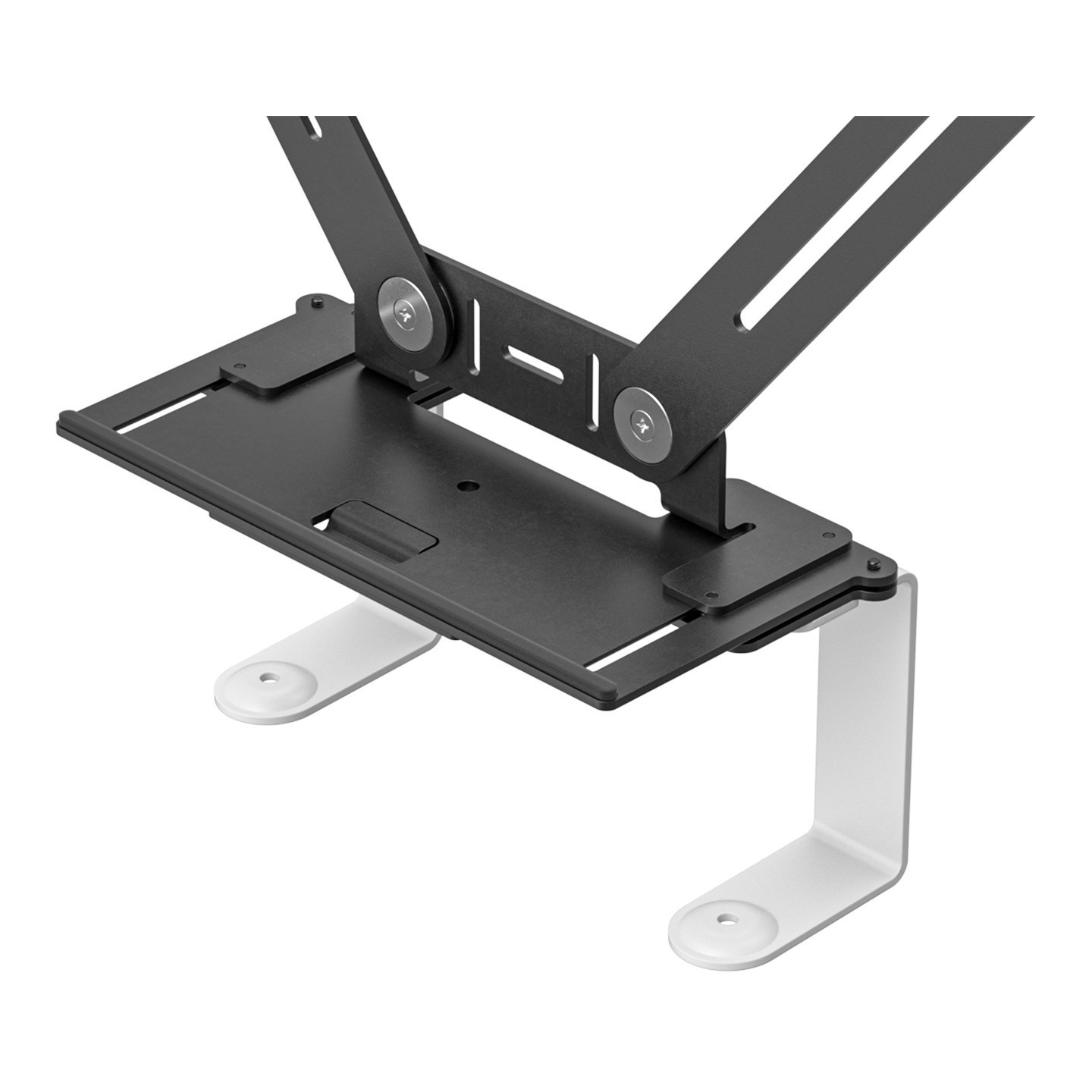 Logitech TV Mount for Video Bars - Characteristics (Graphite, VESA-compatible, Rally Bar, Rally Bar Mini)