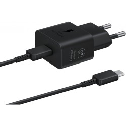 Buy Samsung Galaxy Power Adapter USB Type-C 25W - Characteristics (Color: Black,... in Cyprus, Nicosia, Limassol, Larnaka, Pafos