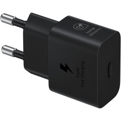 Buy Samsung Galaxy Power Adapter USB Type-C 25W - Characteristics (Color: Black,... in Cyprus, Nicosia, Limassol, Larnaka, Pafos